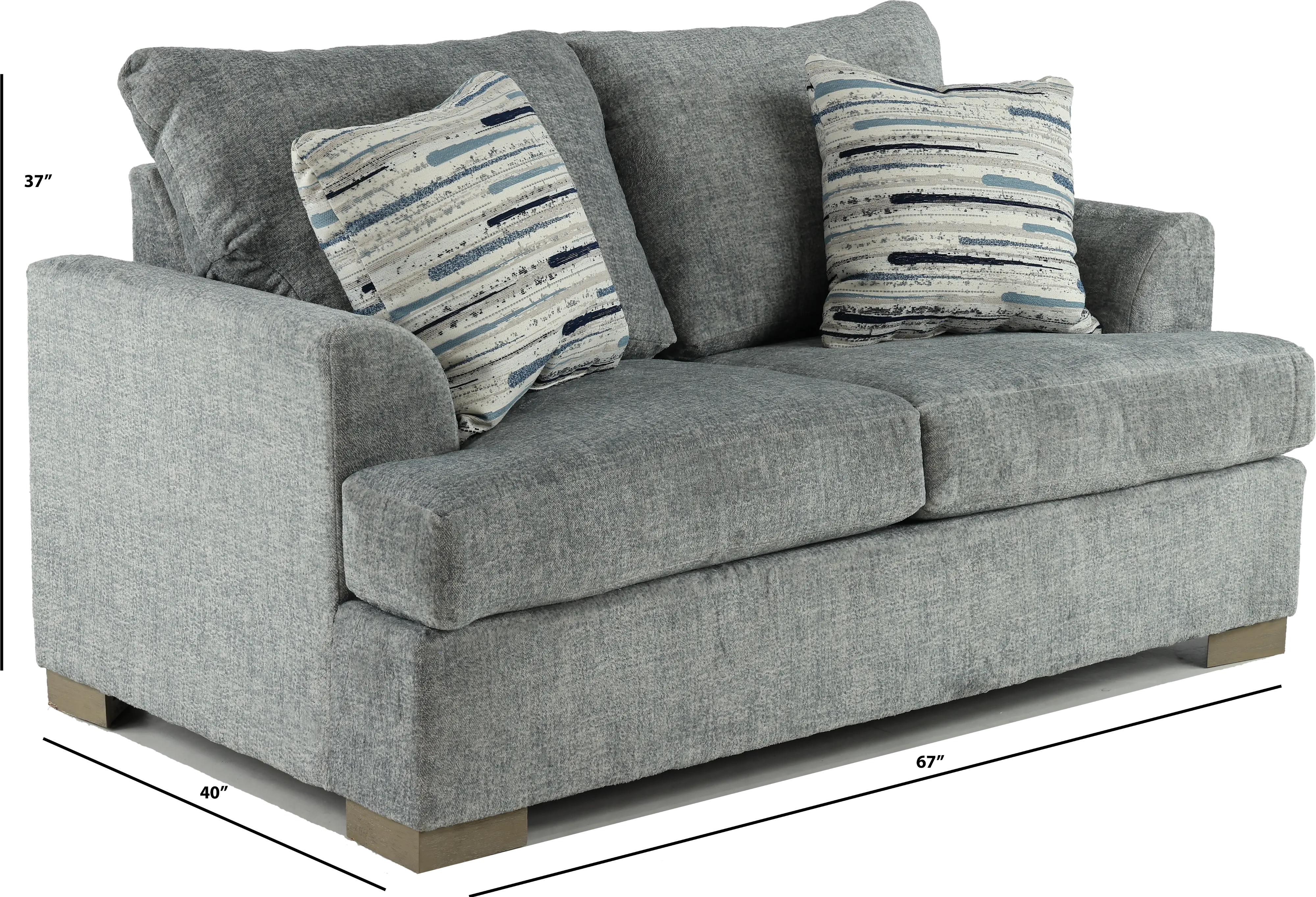 Villa Gray Loveseat