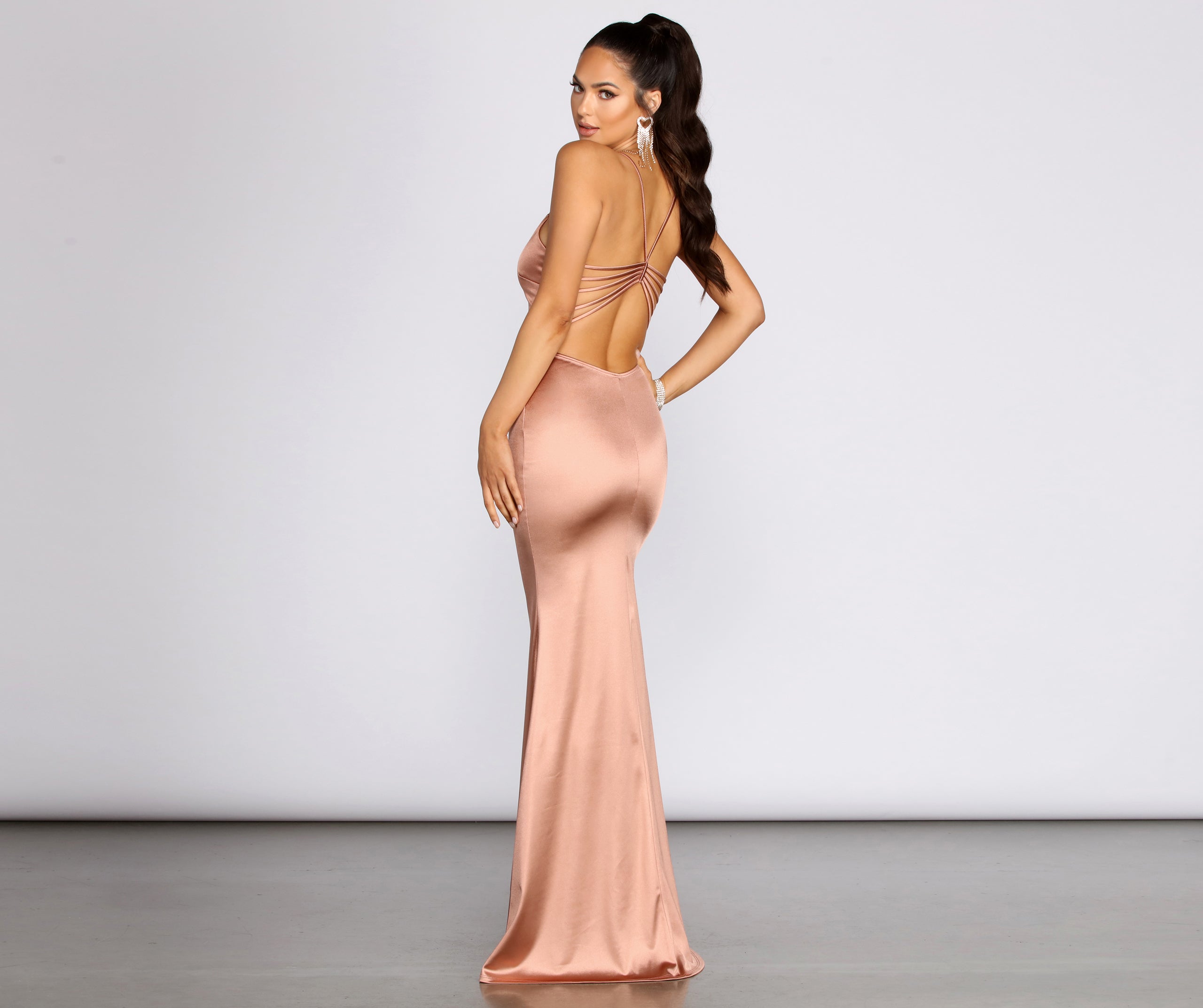 Phoebe Strappy Back Mermaid Dress