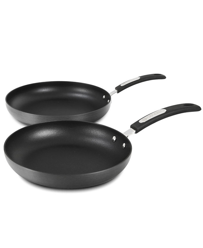 Othello Hard Anodized Frying Pans Nonstick Set 2 Piece