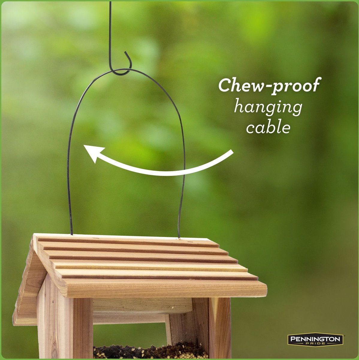 Pennington Penn Pride Cedar Treater Bird Feeder