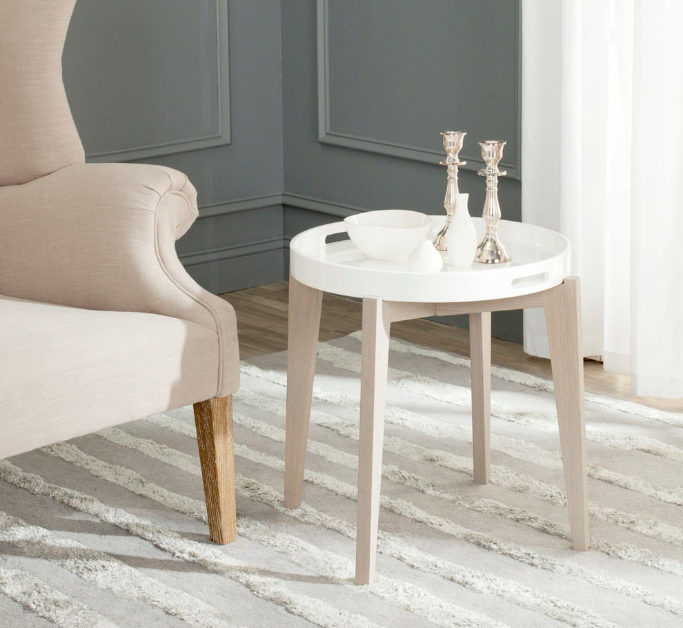 Safavieh Ben Lacquer Side Table   Transitional   Side Tables And End Tables   by Safavieh  Houzz