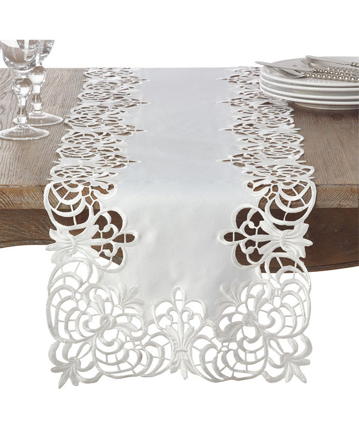 Saro Lifestyle Cutwork Design Runner