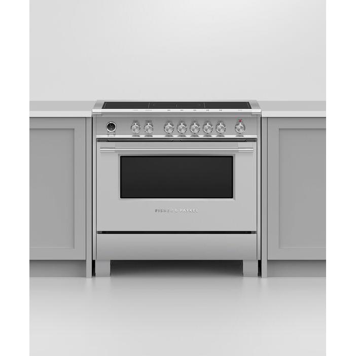 Fisher & Paykel 36-inch Freestanding Electric Range with Induction Technology OR36SCI6X1