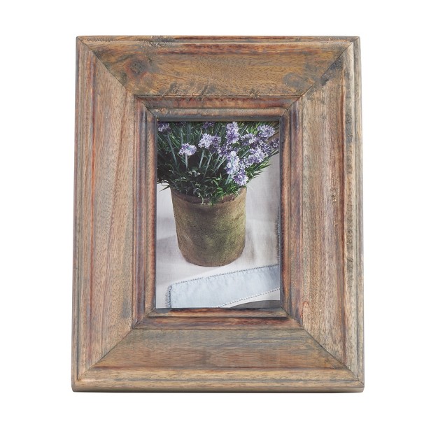 Saro Lifestyle Photo Frame With Distressed Wood Design