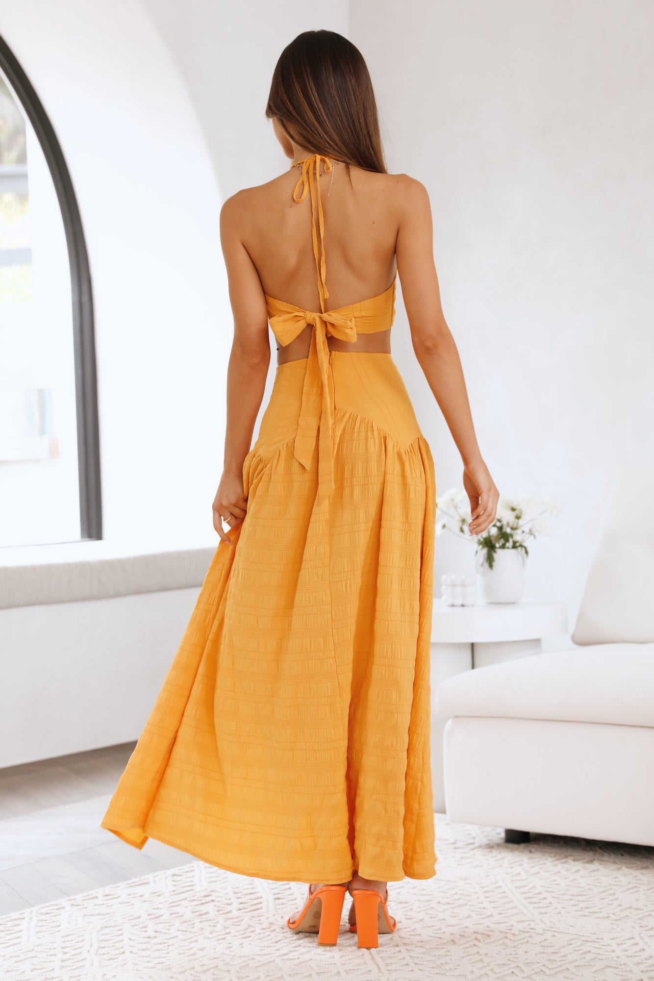 Sunlight Moments Maxi Skirt Yellow