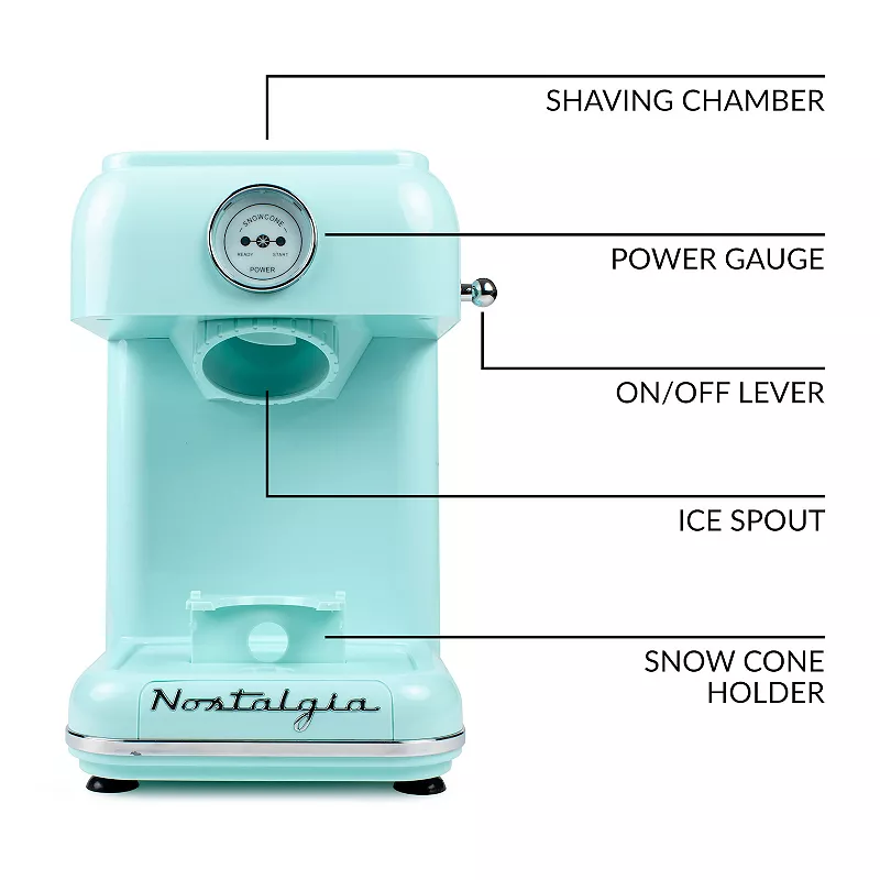 Nostalgia Electrics Classic Retro Snow Cone Maker