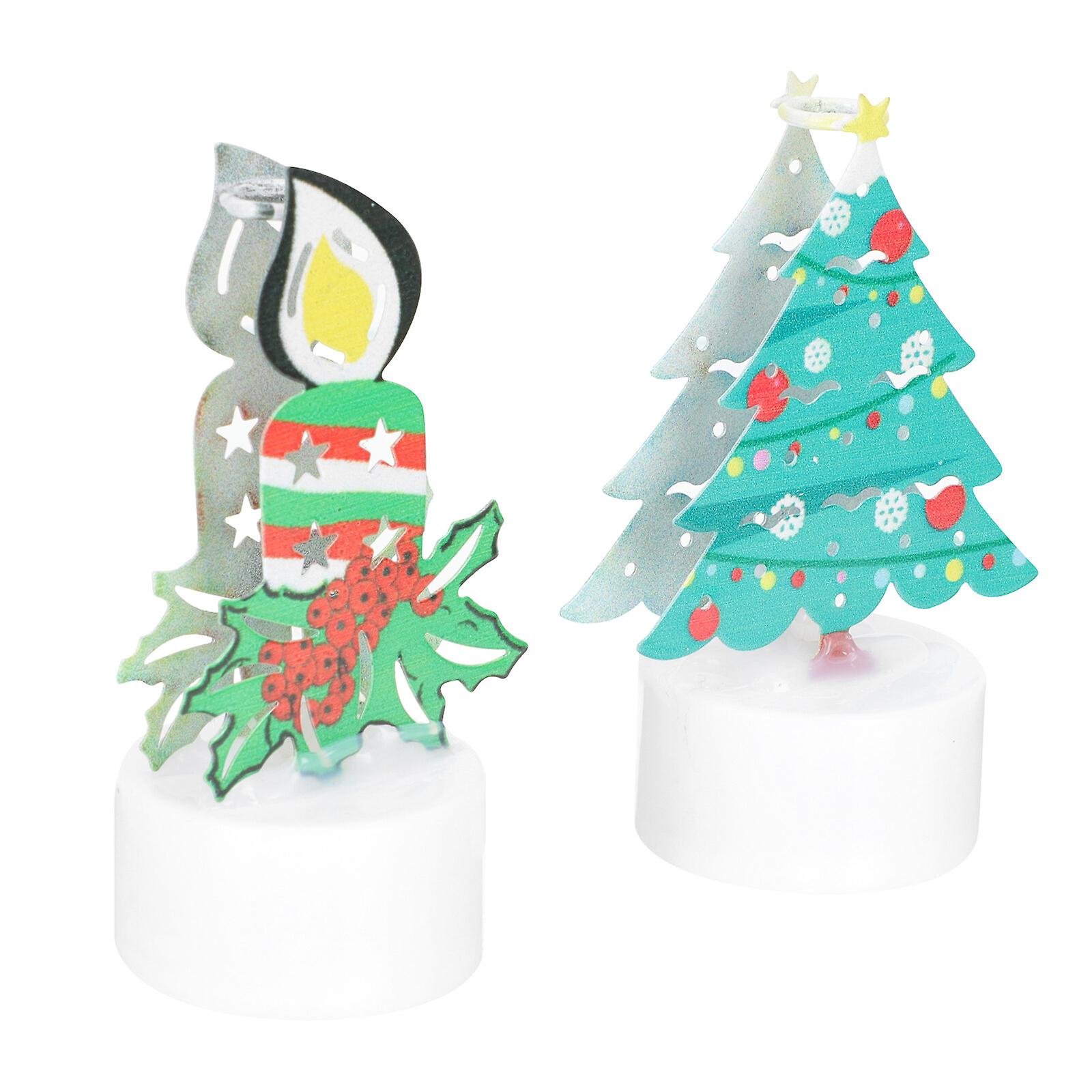 2pcs Household Christmas Decoration Light Led Lights Party Decor Led Light