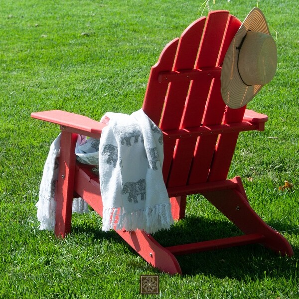 New Tradition Folding Adirondack Chair by ResinTeak