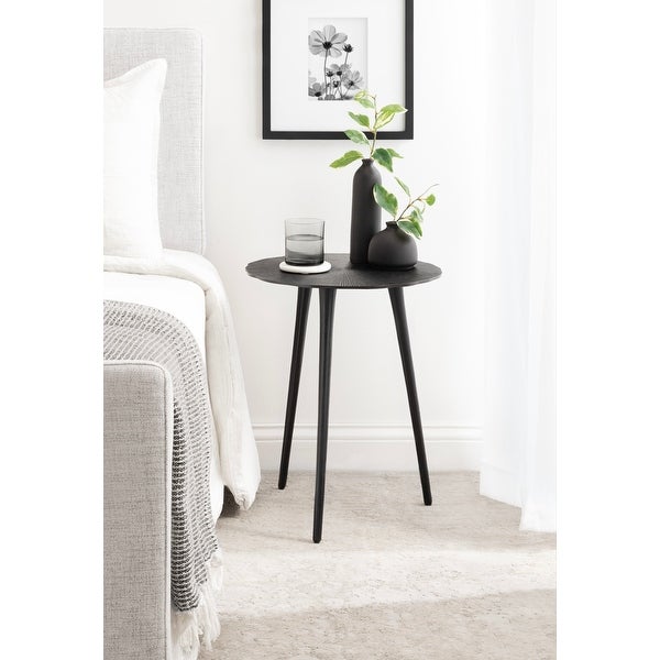 Kate and Laurel Sancia Round Side Table