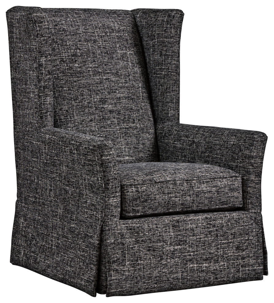 El Moro Swivel Chair   Transitional   Armchairs And Accent Chairs   by Lexington Home Brands  Houzz