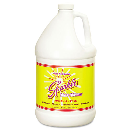 A J Funk And Company Sparkle Glass Cleaner | 1gal Bottle Refill | FUN20500