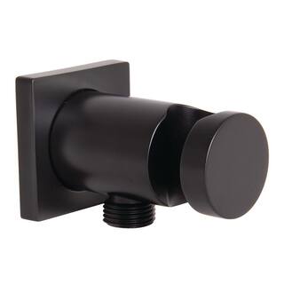 Speakman Vector Wall-Mount Supply Ell and Hand Shower Holder in Matte Black VS-159-MB