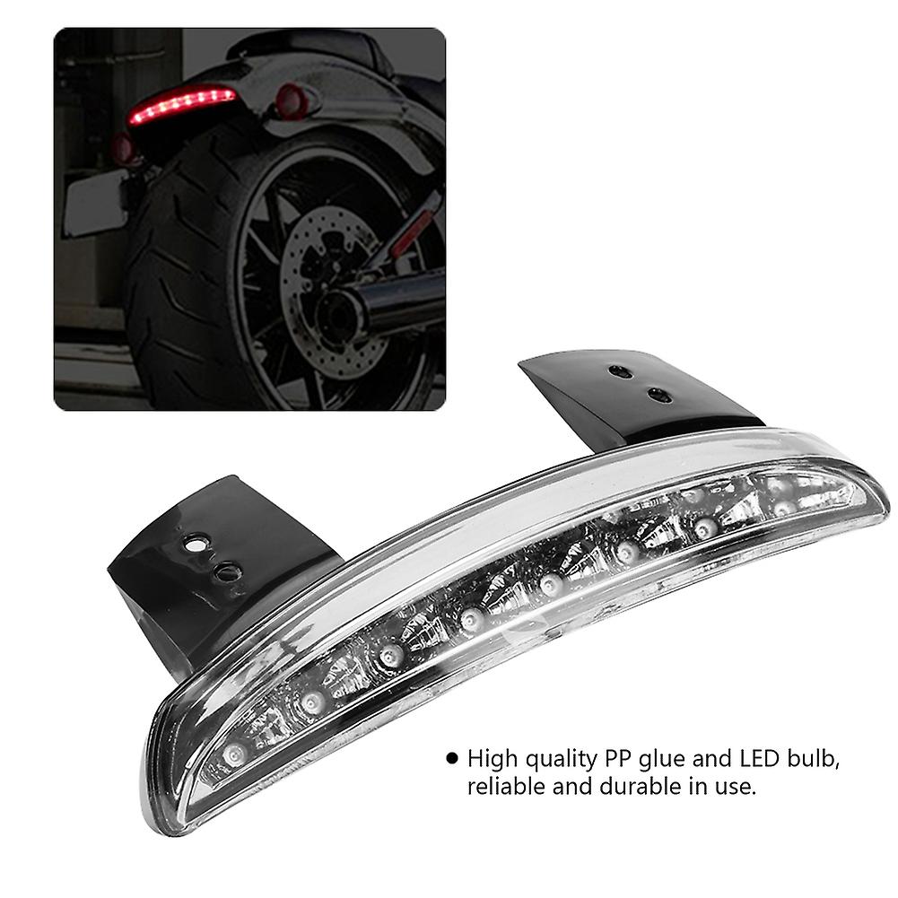 Motorcycle Led Taillight Brake Light Accessories Transparent Modified Lamp(transparent)