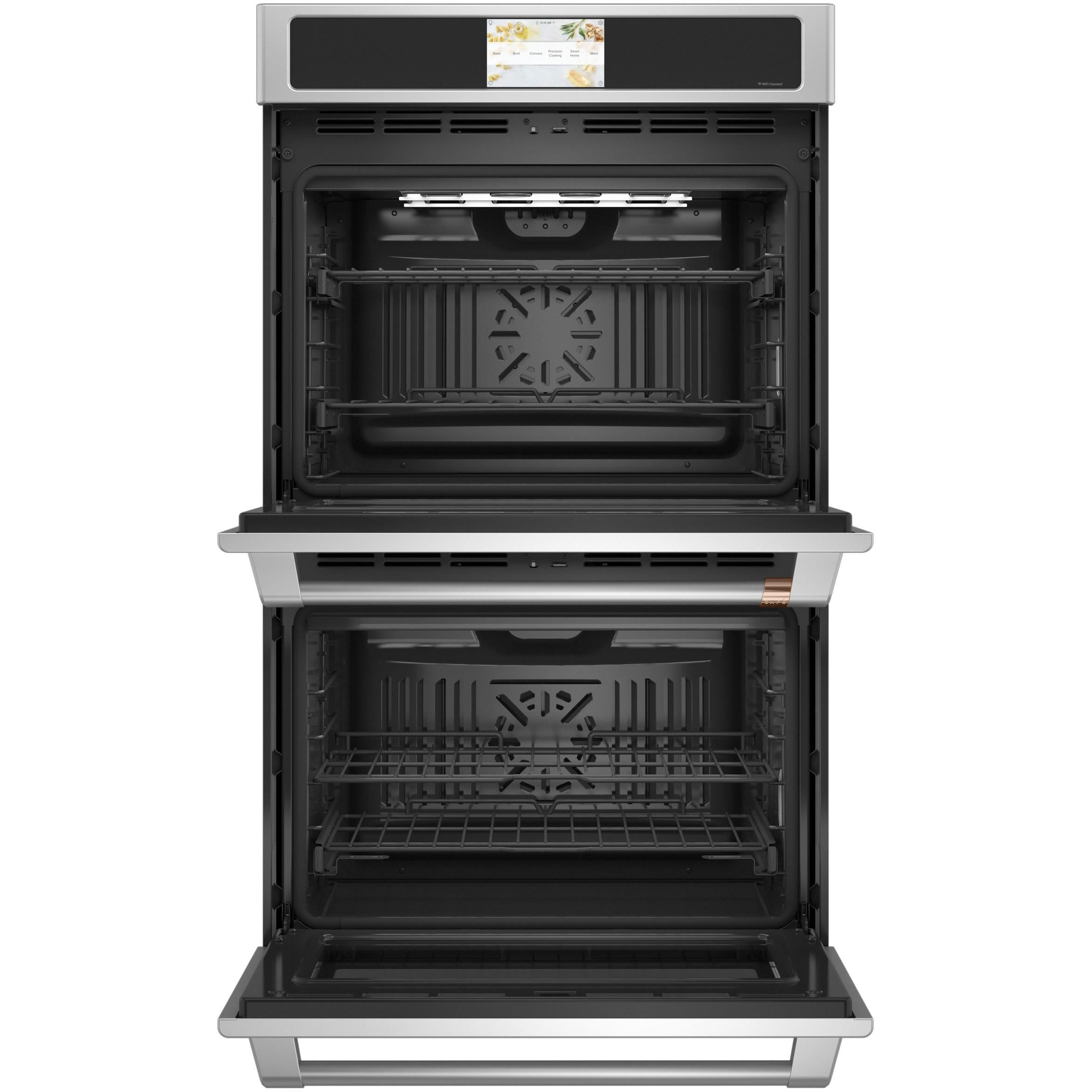 Caf¨¦ 30-inch Built-In Double Wall Oven with Built-in WiFi CTD90DP2NS1