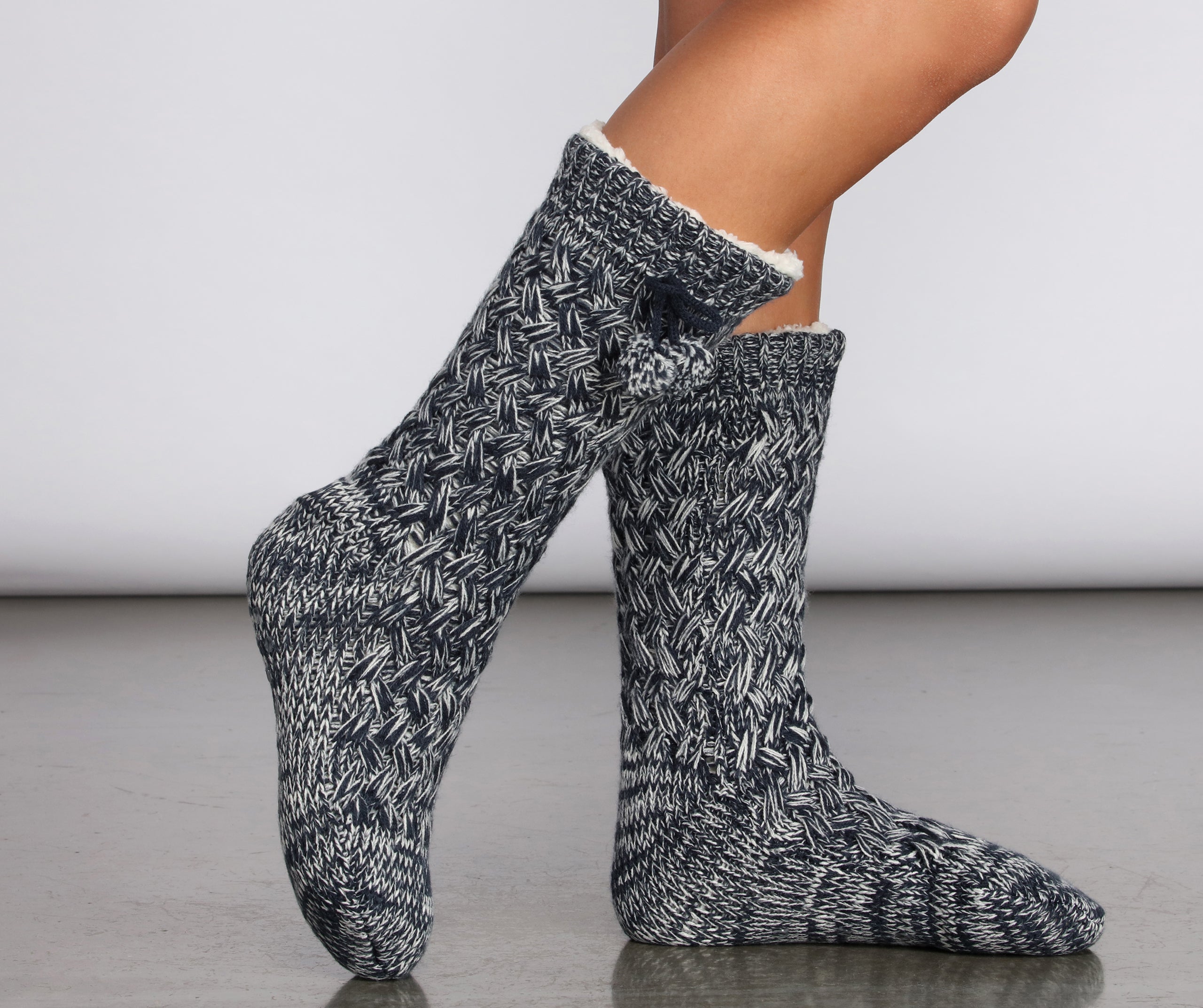 Live Your Coziest Life Slipper Socks