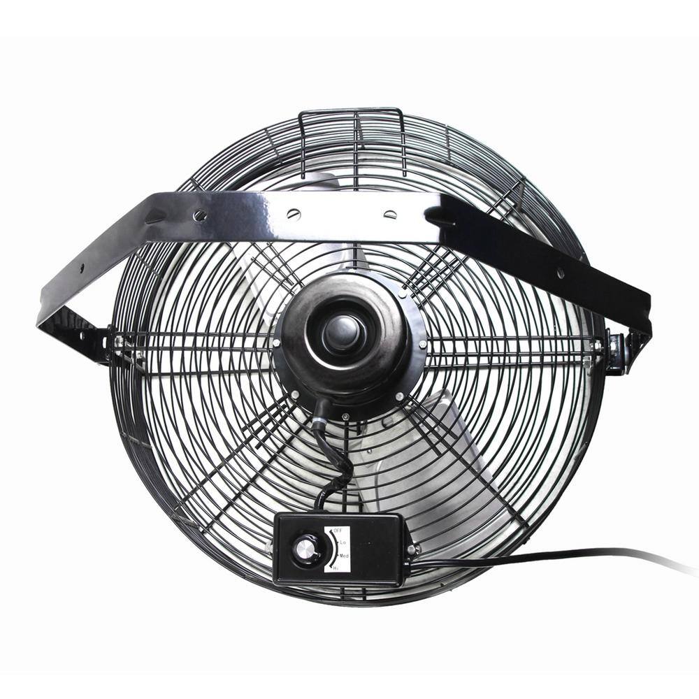 Maxx Air 18 in. 3-Speed High Velocity Wall Mount Fan with 2-Blades HVWM 18CD