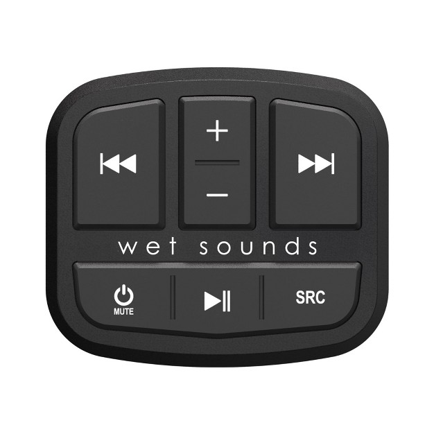 Wet Sounds Mc tr mini Mini Transom Remote For The Mc 1 Mc 2 And Mc 5 Media Centers