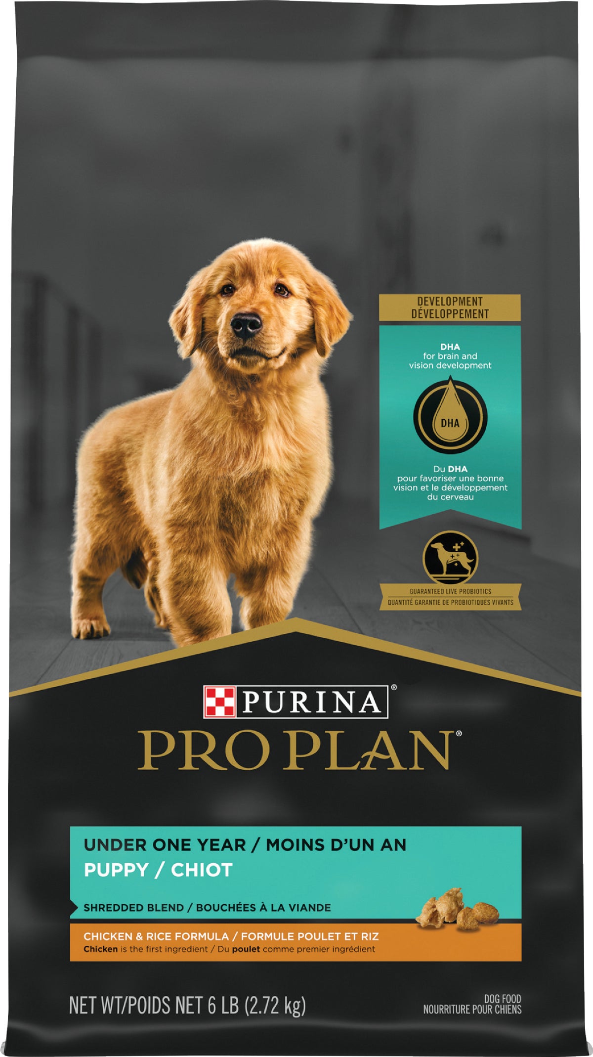 Purina Pro Plan Shredded Blend Dry Puppy Food 6 Lb.