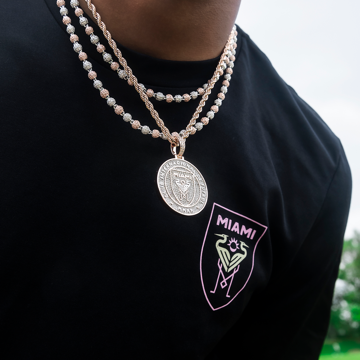 Inter Miami CF Logo Pendant