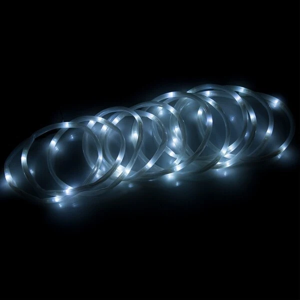 Pure Garden 32 foot Solar Powered LED Rope Lights