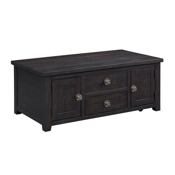 Picket House Furnishings Kahlil 2-Drawer Coffee Table with Lift Top