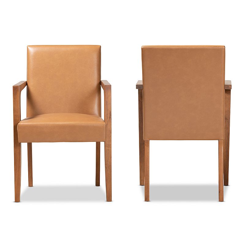 Baxton Studio Andrea Chair 2-piece Set