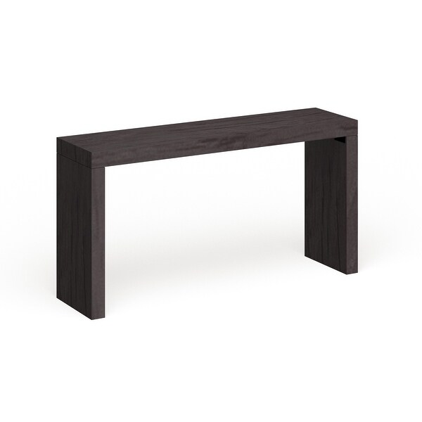 Carbon Loft Black Wood Veneer Dillon Console Table