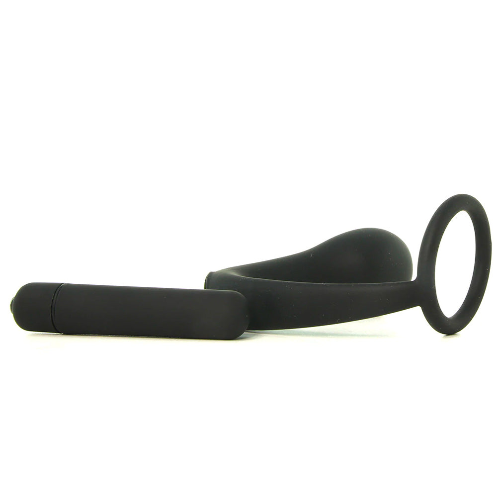 Ass-Gasm Vibrating Cock Ring Plug