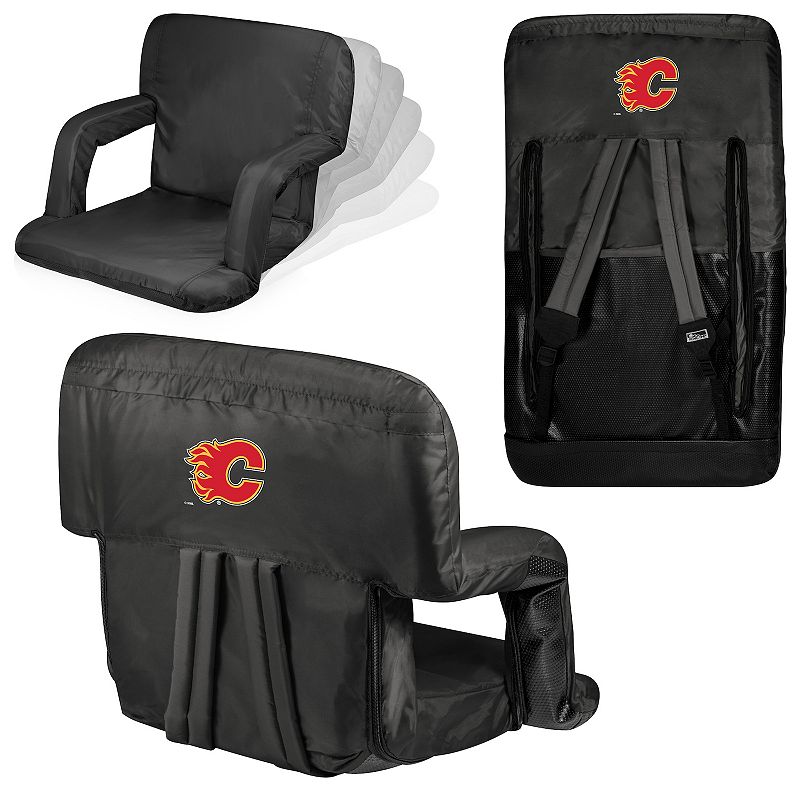 Picnic Time Calgary Flames Ventura Reclining Stadium Seat