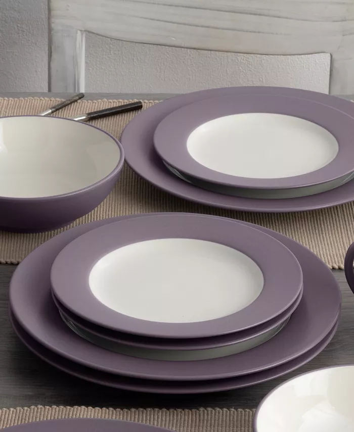 Noritake Colorwave Rim Dinner Plates Set of 4