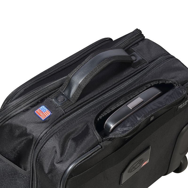 Olympia The Exec Business Rolling Case with Laptop Compartment