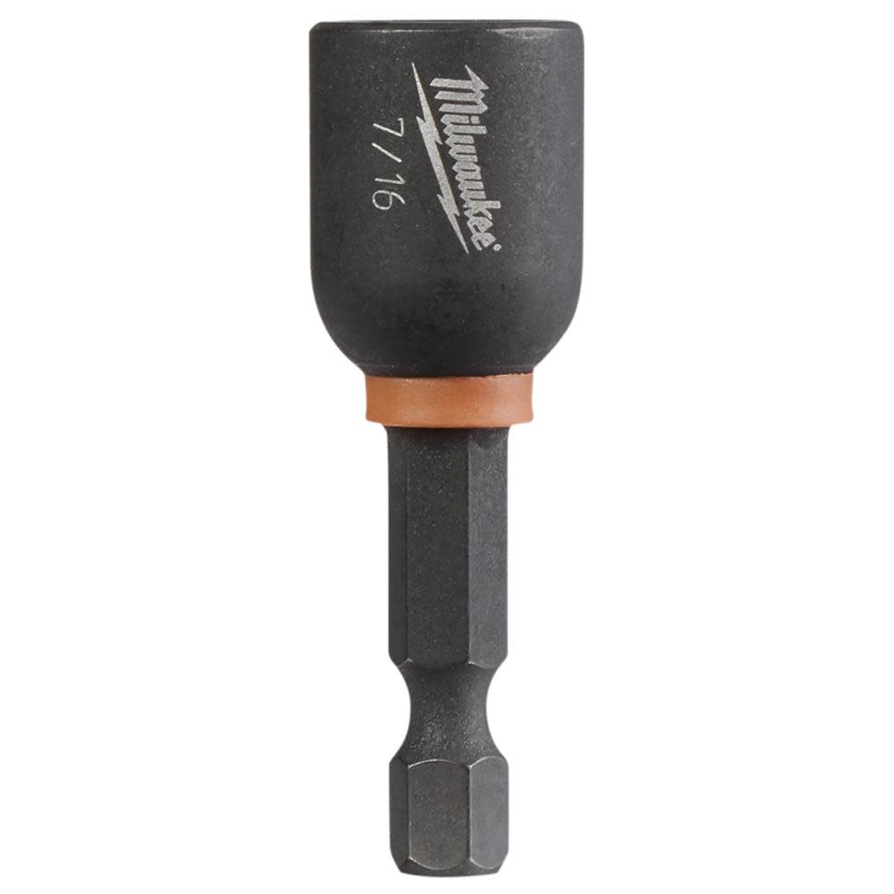 Milwaukee SHOCKWAVE 1-7/8 in. Magnetic Nut Driver 7/16 in. 49-66-4706 from Milwaukee