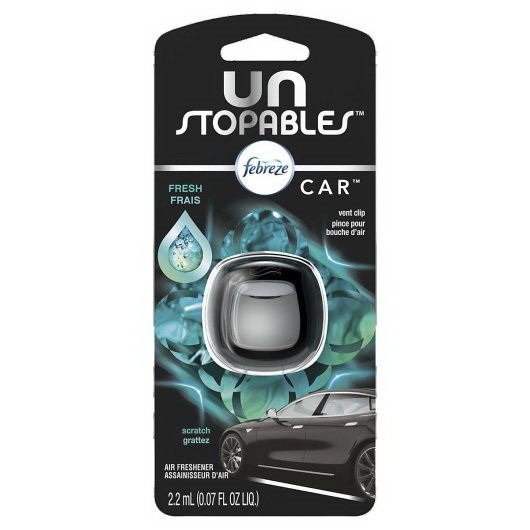 Febreze Unstopables Car Vent Fresh  0.07 Fluid Oun...