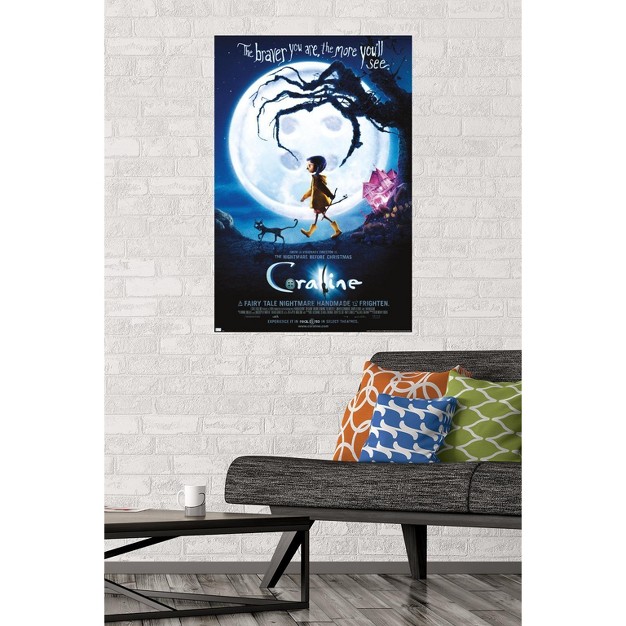 Trends International Coraline Braver One Sheet Unframed Wall Poster Prints