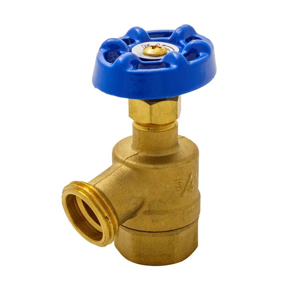 Everbilt 34 in. Brass Bent Nose Garden Valve 108-104EB