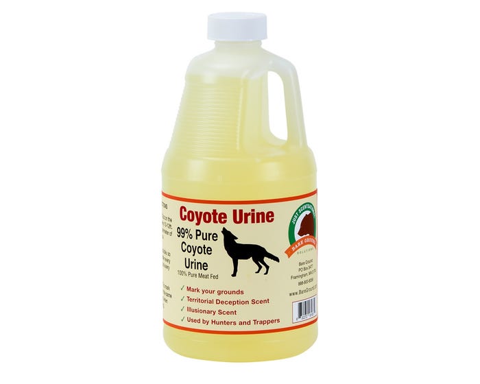 Bare Ground Just Scentsational Coyote Urine Predator Scent， 1/2 Gal - RS-64