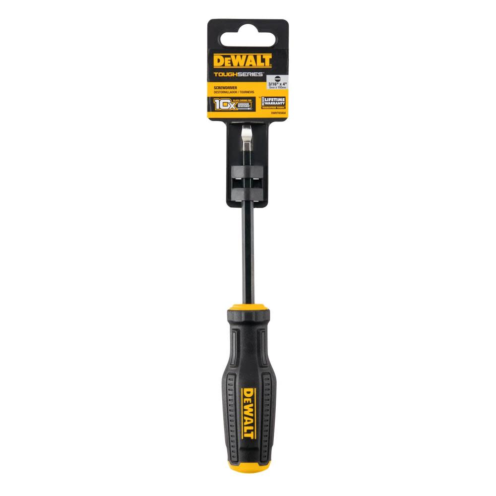 DEWALT TOUGHSERIES 3/16'' Screwdriver