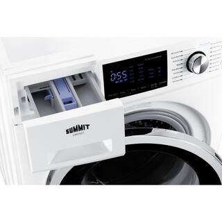 Summit Appliance 2.7 cu. ft. 115-Volt 24 in. Front Load Washer in White ENERGY STAR LW2427