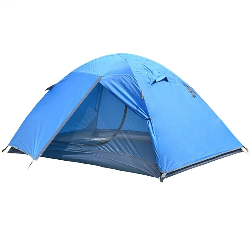 Newly produced tente ultra light 20d nature hike mountain camping waterproof inflatable tent outdoor camp air camping