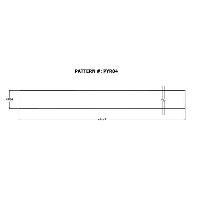 Alexandria Moulding 23-3/4 in. W X 23-3/4 in. L X 3/4 in. Tabletop