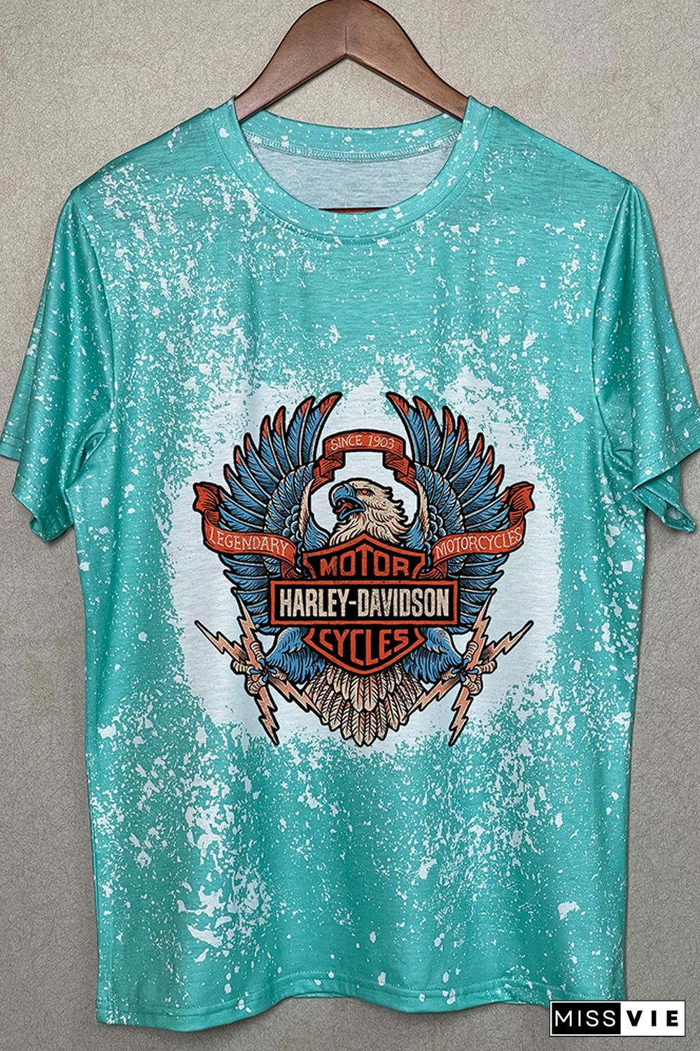 Design Harley Davidson Short Sleeve Graphic Tee Wholesale