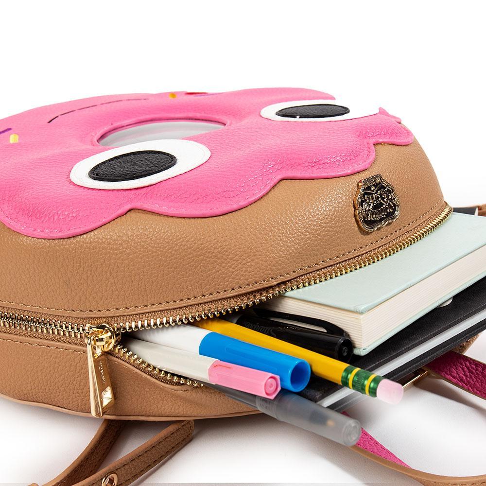 Yummy World Limited Edition Designer Pink Donut Backpack