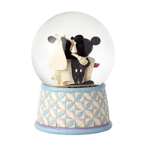 Disney Traditions Mickey and Minnie Mouse Happily Ever After Globe