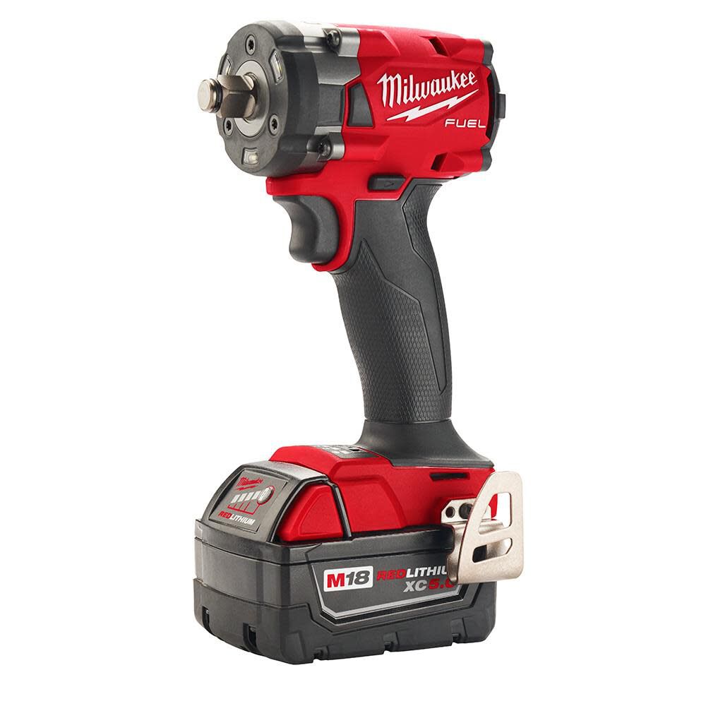 Milwaukee M18 FUEL 1/2 Compact Impact Wrench with Friction Ring Kit 2855-22 from Milwaukee