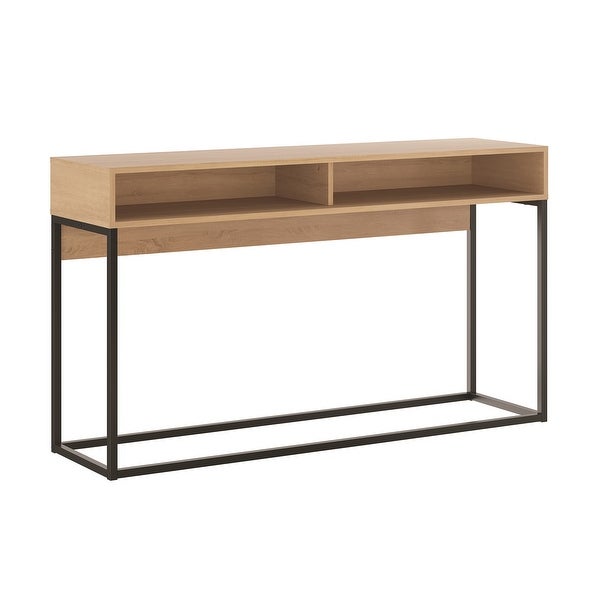 NOA Minimalist Modern Storage Console Table