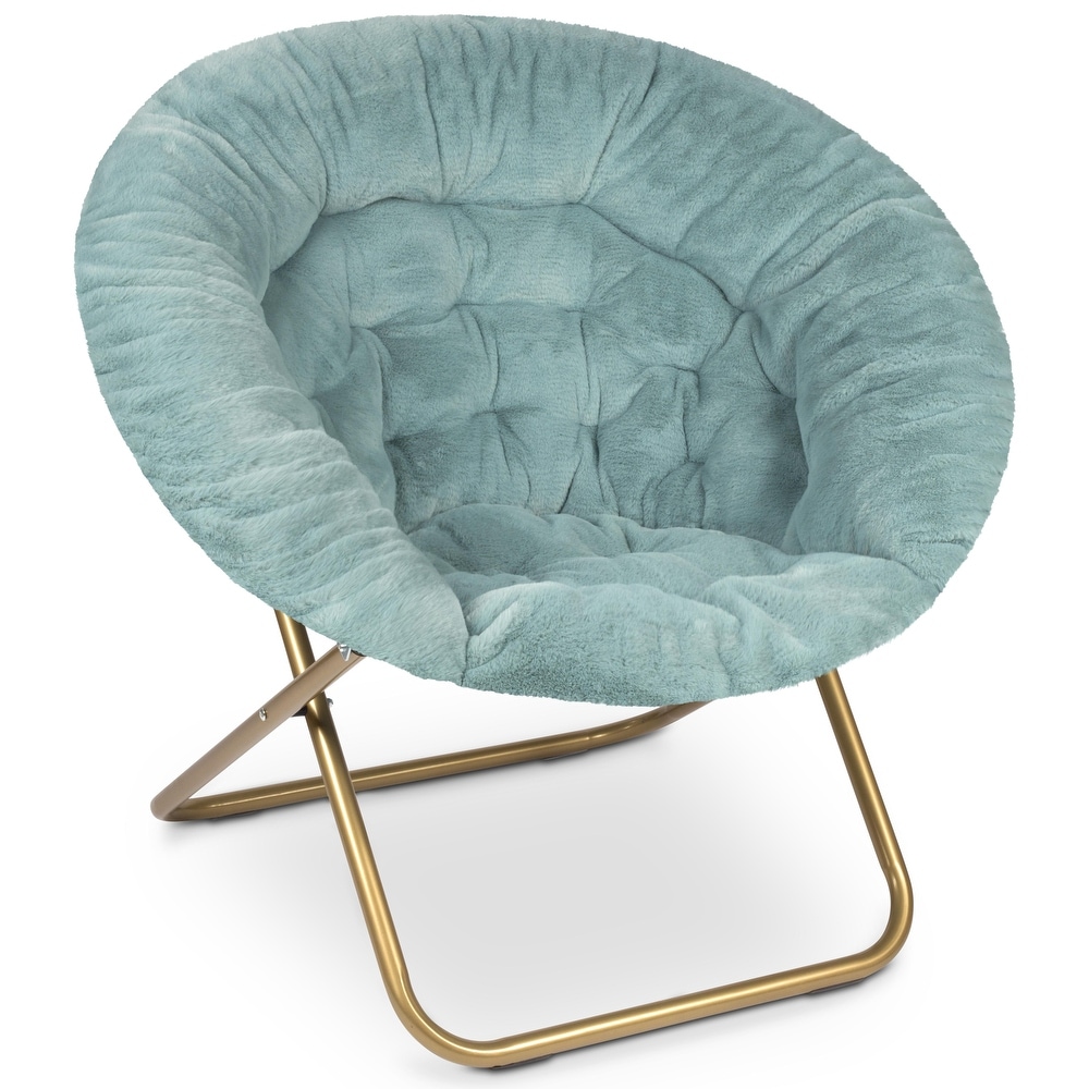 Milliard Cozy X large Faux Fur Saucer Chair