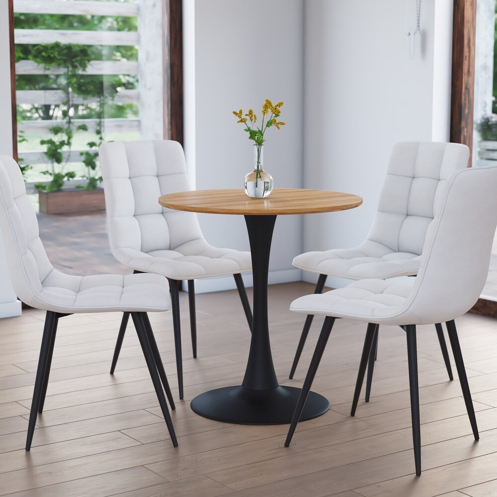 Round Bistro Table with Pedestal Base 28\