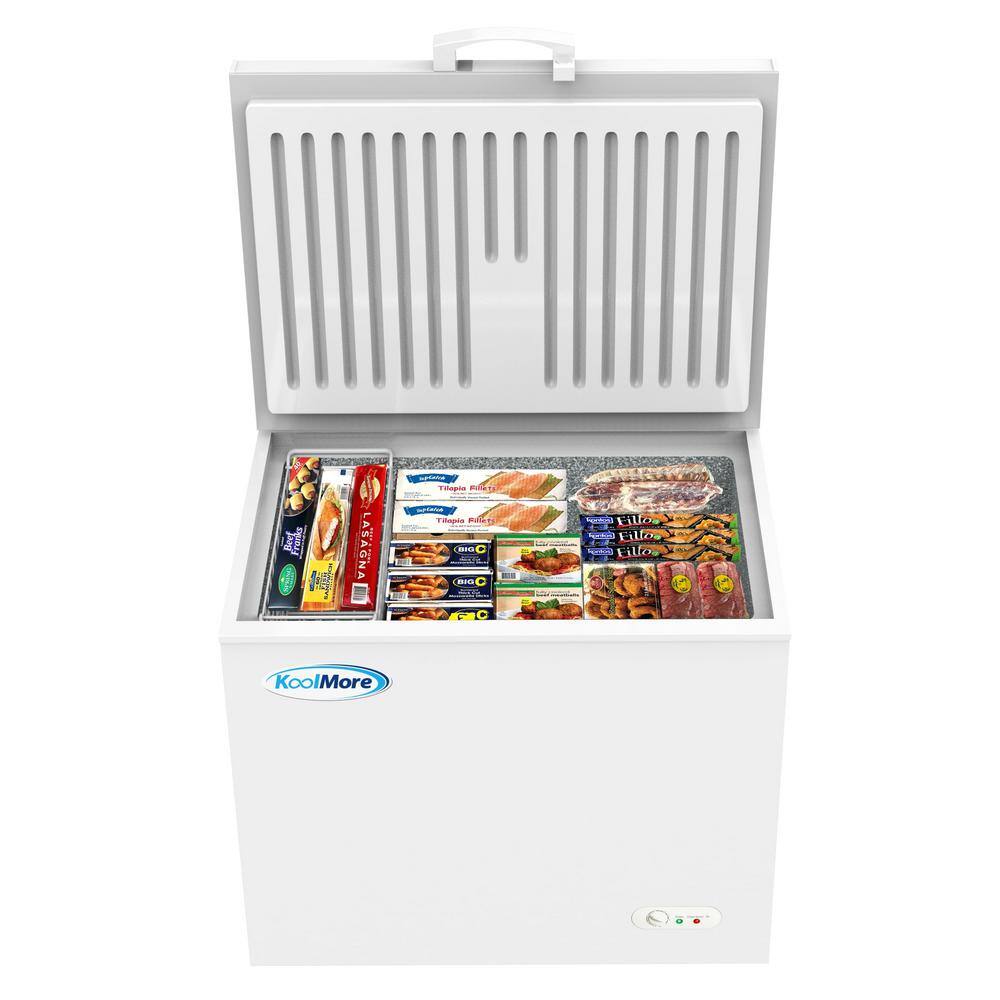 Koolmore 10 cu. ft. Manual Defrost Commercial Chest Freezer in White KRCF-40