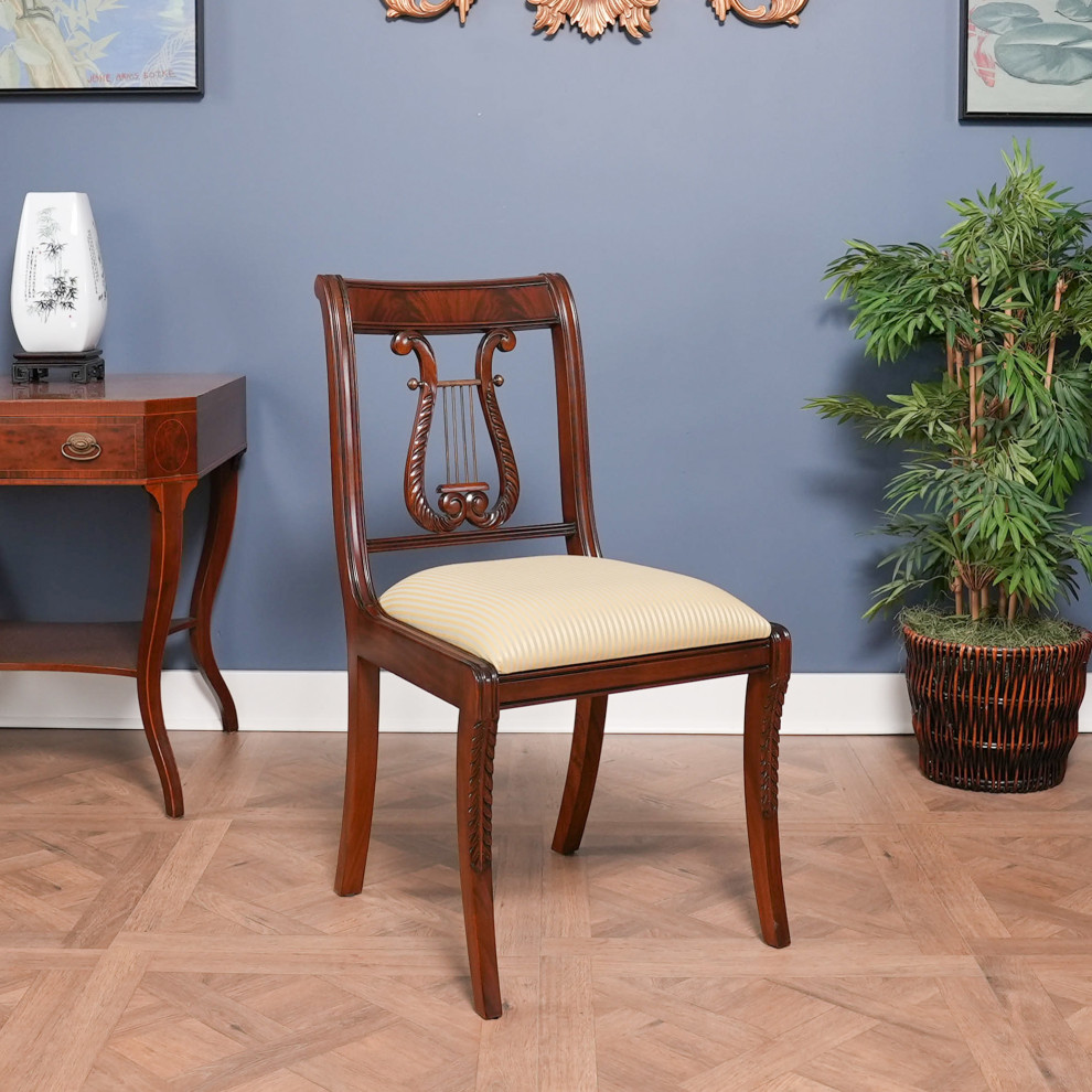 Lyre Side or Harp Back Side Chair   Traditional   Dining Chairs   by Niagara Furniture  Houzz