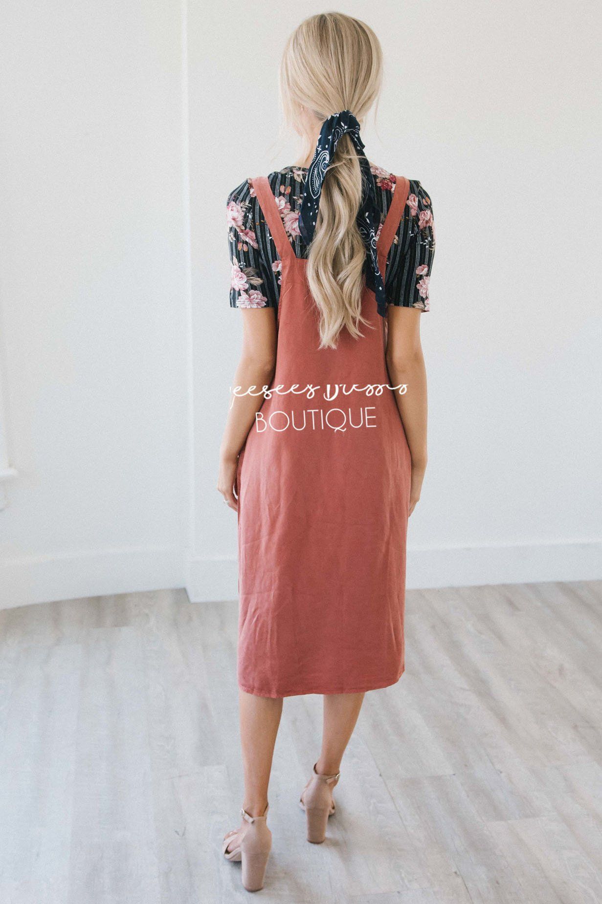 The Oriana Overall Dress